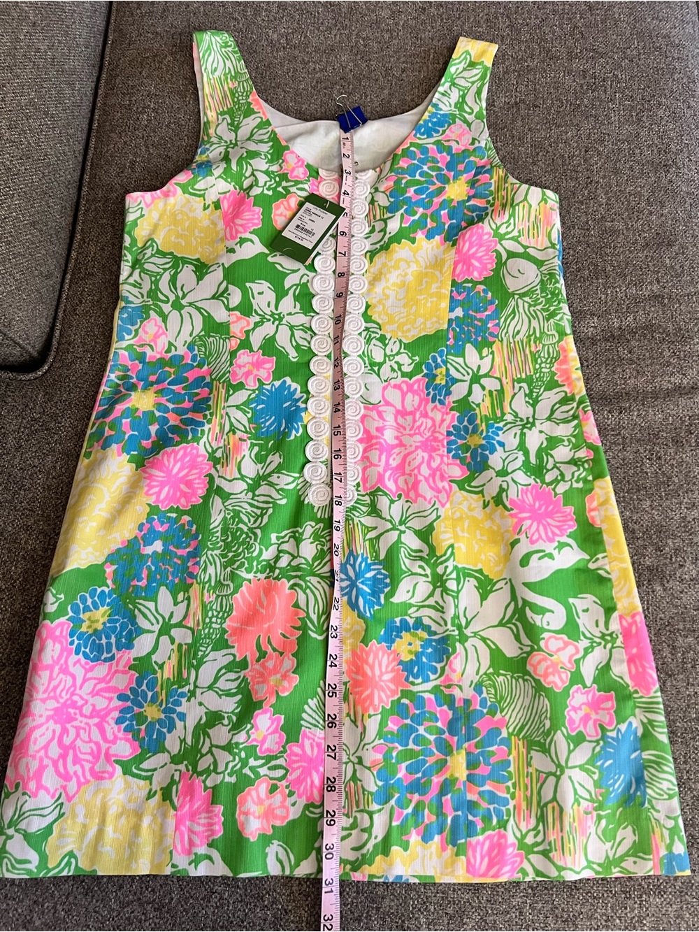 Lilly Pulitzer Cathy Shift Dress Size 12 - Picture 5 of 7